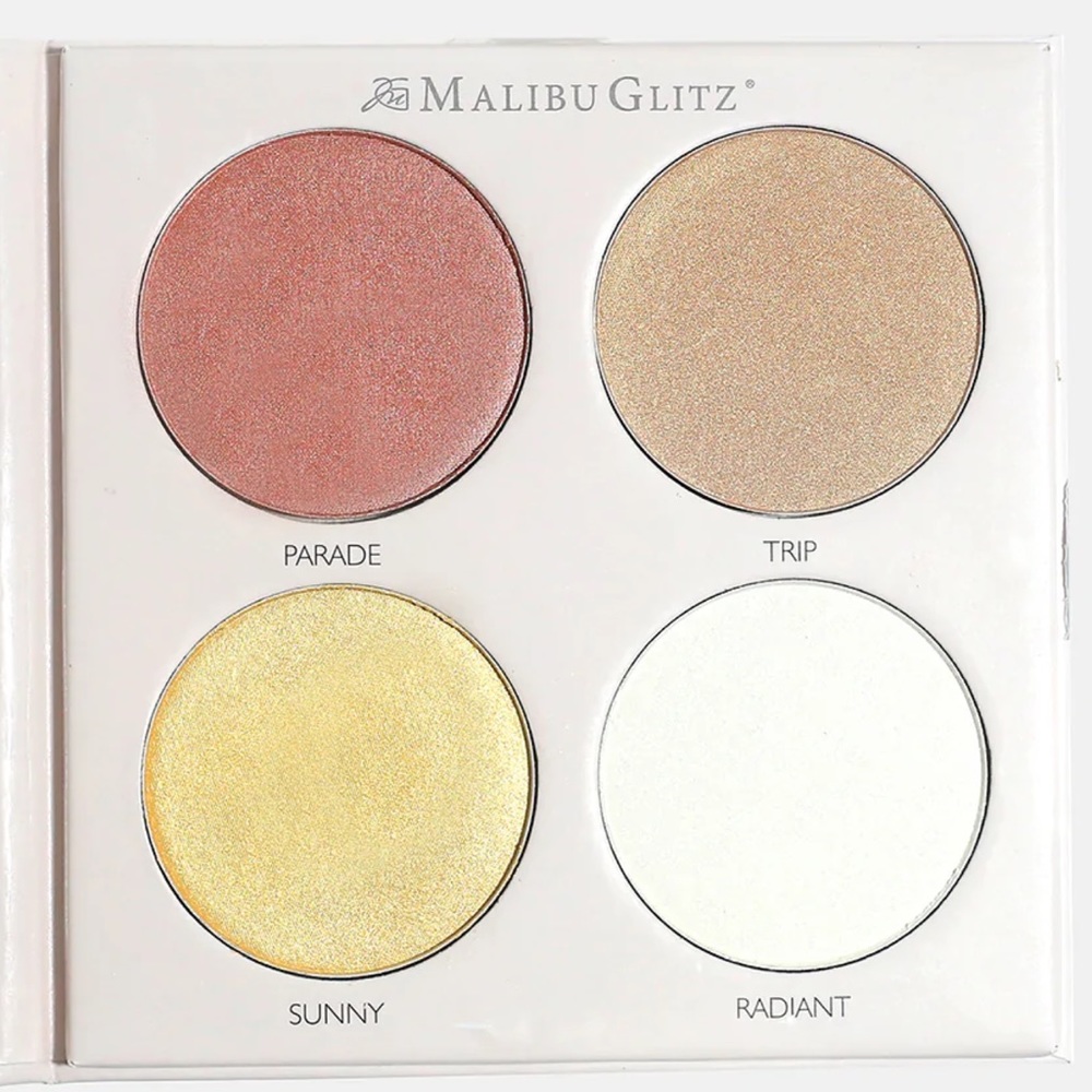 🔥5/$25🔥Malibu Glitz Pro Glow Highlighting Palette - Daylight